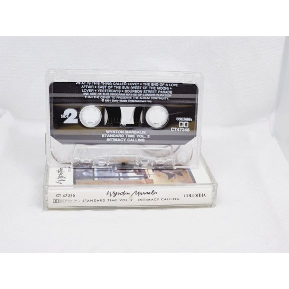 Wynton Marsalis Standard Time Vol. #2 Intimacy Calling Cassette Tape - Picture 4 of 6